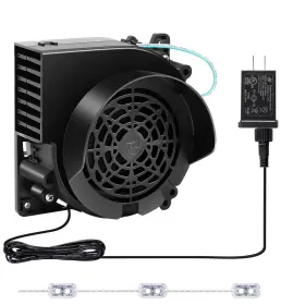 Drhlwzn 445027138191 Inflatable Fan Replacement 3100rpm Air Blower 12v 1a Blow Up For Halloween