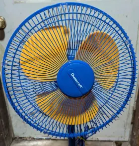 Ds-1522 Dura Craft Vintage Duracraft Rainbow Memphis Oscillating Pedestal Fan- Please Read #2