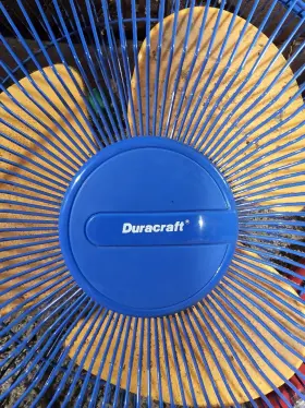Ds-1502 Duracraft 35 Inch Pedestal Floor Fan Ocillates Tilts Multicolored 3 Speeds Works #3