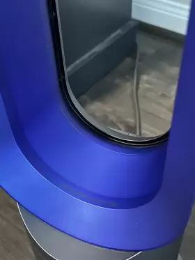 Dyson-am04 Dyson Hot And Cool Am04 Heater Bladeless Table Fan Blue No Remote #3