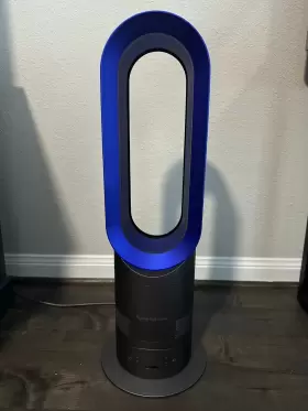 Dyson-am04 Dyson Hot And Cool Am04 Heater Bladeless Table Fan Blue No Remote