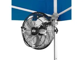 Mfksq1b E-z Up Misting Fan Kit Square Leg Shelter Portable Rechargeable One #2