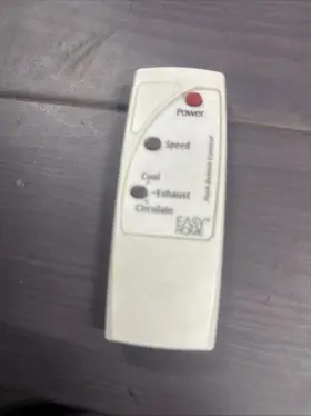 1354207 Easy Home Push Button Control Remote Fan Multi-speed-tested