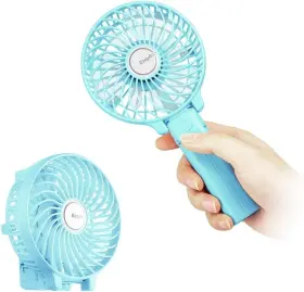 Easyacc 612046507599 Mini Handheld Fan Usb Desk Small 3-10 Working Hours Green