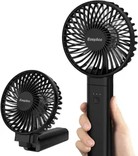 Fszd1-18 Easyacc Usb Handheld Fan Portable Desk With 2600mah Battery Rechargeable Us