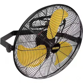 Edendirect 313050195191 3-speed 120 Oscillating Wall Mount Fan 5000 Cfm Rotary Switch And Adjustable