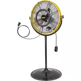 Edendirect 313056295253 20 Inch 3 Speeds Pedestal Fan In Yellow Withr Detachable Mist Spray Kit 180 Til
