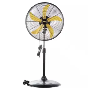 Edendirect 445009567544 20 Inch Heavy Duty High Velocity Pedestal Oscillating Fan With Powerful 1/5 Motor