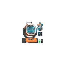 Eeifo 586053717503 Battery Operated Fan Portable Powered Camping Tent With Led Lante