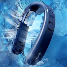 Egopp 700937344214 1s Cool Down 30 F Neck Fan With Double Semiconductor Coolers 360 Surrounded