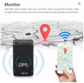 Gf07 Elenxs Mini Magnetic Gps Tracker Real-time Car Vehicle Pet Locator Device