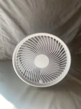7039 Emson Height Rechargeable Floor And Table Fan - White #3