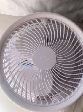7039 Emson Height Rechargeable Floor And Table Fan - White