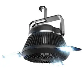 Fsday01 Encell Portable Camping Fan With Led Lantern Rechargeable Usb Desk Kit For Tent #2