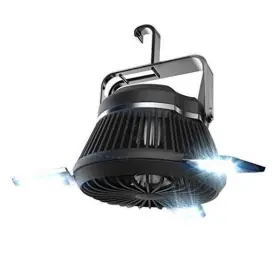 Fsday01 Encell Portable Camping Fan With Led Lantern Rechargeable Usb Desk Kit For Tent
