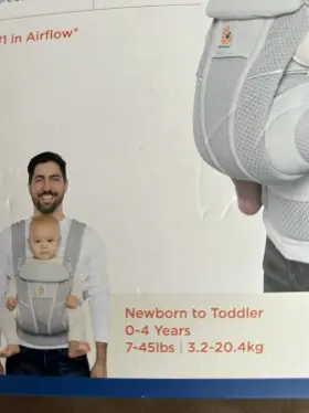 Ergobaby 191653004559 Omni Breeze Airflow All In One Baby Carrier Softflex Mesh 7lbs-45lbs #2