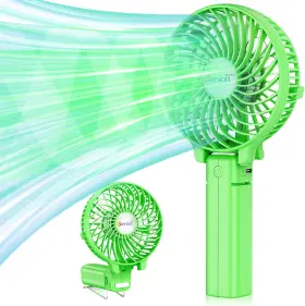 Hf01g Eruule Mini Handheld Fan Usb Desk Small Personal Portable Table