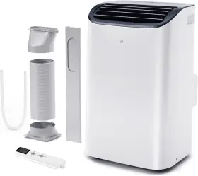 Pac006-12kwg-useh Euhomy 12000 Btu Portable Air Conditioner With Heat Auto-evaporation Quiet