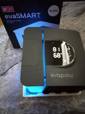Ev-3000 Evapolar Eva Smart Personal Air Cooler 1-speed Portable Evaporative Color Gray