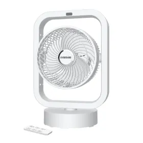 Ed10jw Everdure 10 Inch Oscillating Ac Floor Desk Or Table Fan 4 Speed Settings Targeted Airfl