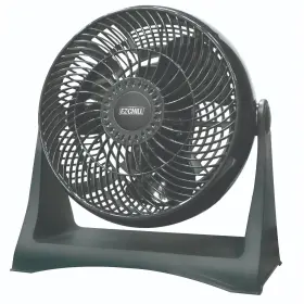 180-degre Ez-chill 819772013008 8 Inch 3-speed Wall-mountable High-velocity Fan With Plastic Blades And