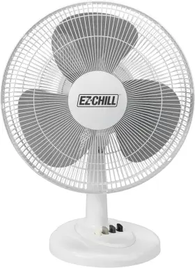Ez-chill 819772013015 16 Inch Oscillating Table Fan