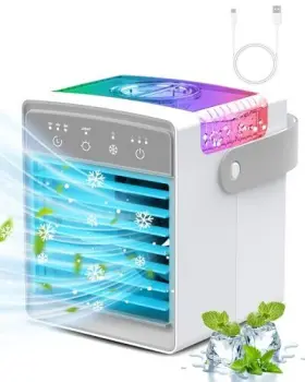 Faber-castell 616421906731 Portable Air Conditioner 4 In 1 Evaporative Cooler With 300ml Water Tank