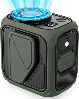 Ygfs001a2 Fadfun Portable Waist Fan 10000mah Rechargeable 4 Speeds 13000rpm Ultra-strong