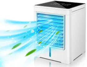 Fahsiam 093337533693 Portable Air Conditioners Fan Evaporative Cooler Usb Personal Mini