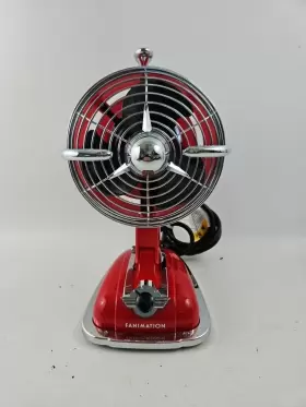 Fp7958ss Fanimation Fans Fp7958 Urbanjet 6ftft Desk Portable Table Fan 3 Speed - Red