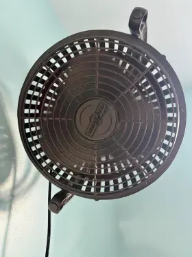 Fph61bl Fanimation Old Havana Wall Mount Fan Antique 3 Speeds Black 12 Inch