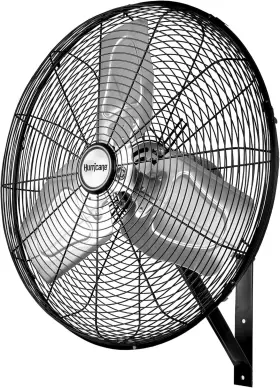 Fans 744110761191 Oscillating Wall Mount Fan 3 Quiet Speeds Pro Commercial Grade 30 Inch
