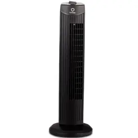 Fantask 796914882701 35w 28 Inch Quiet Bladeless Oscillating Tower Fan-black - Color Black