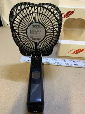 Feather 970462359999 Portable Multifunctional Personal Usb Rechargeable Mini Fan F9 Black #3