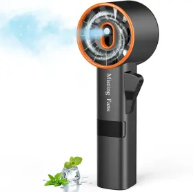 Fengchuangda 763344545735 Portable Handheld Misting Fan Turbo 3 Speed Personal Small Spray Outdoor Cooling