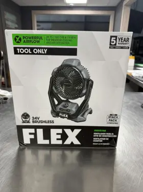Fx5471-1 Flex 24v Brushless Jobsite Fan
