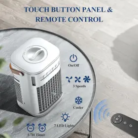 Flowbreeze 653998467968 Portable Air Conditioners 3-1 Mini Evaporative Cooler With Remote 1.2l Wat #2