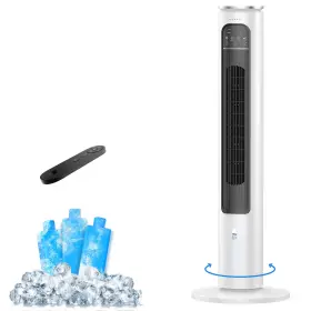 Flowbreeze 743127834256 Windowless Portable Ac 37.53 3-in-1 Evaporative Air Cooler With Remo