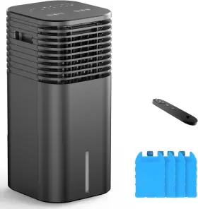 Flowbreeze 743127834508 24 Inch Windowless Portable Air Conditioner 15h Timer And 120 Oscillation