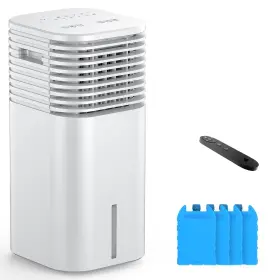 Vine-12 Flowbreeze 24 Inch Windowless Portable Air Conditioner 15h Timer And 120 Oscillation 3-in-1