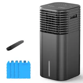 Vine-19 Flowbreeze 24 Inch Windowless Portable Air Conditioner 15h Timer And 120 Oscillation 3-in-1 Po