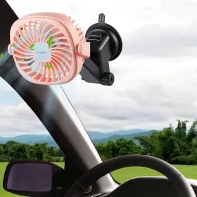 Foonsen-001 Foonsen 744110104813 Rechargeable Usb Stroller Fan Portable Car And Desk Flexible Tripod Clip O