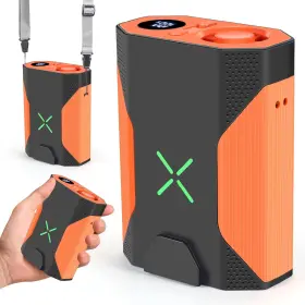 Fotgear 788953187817 Mini Portable Waist Fan - 100 Speeds 36000rpm Strong Airflow 4500mah Battery Pow