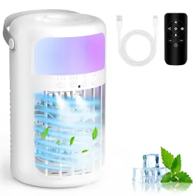 Wh-11 Fotuial Portable Air Conditioner 2025 Upgraded 4-in-1 Ultra-quiet Design Ac