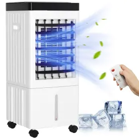 H064-a001-us Frezon Wh011amzus 10l Portable Evaporative Air Conditioner 3-in-1 Cooler And Humidifier W 24.4t