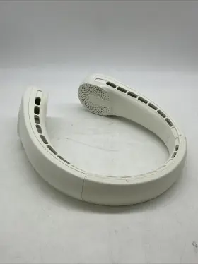 Frsara 744110204971 Neck Fan Portable Strong Wind Adjustable 360 Cooling Super Quiet Wh #3