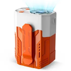 Fuio 702401283784 Portable Fan 4000mah Rechargeable 4 Speeds 13000rpm Strong Airflow Personal
