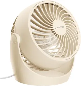 Af-01 Gaiatop Desk Fan 5-inch Portable Electric Table Desktop Air Small Beige