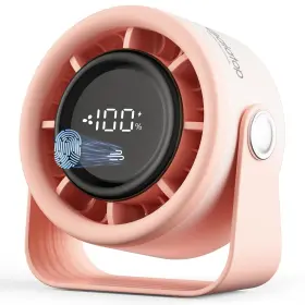 Af-04 Gaiatop Small Desk Fan Rechargeable 5in Personal 4000mah Battery Powered Touch