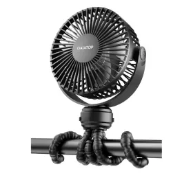 Detachable253 Gaiatop Mini Portable Stroller Fan Battery Operated Small Clip On